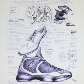 jordan shoes sketch
